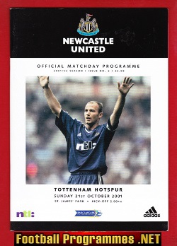 Newcastle United v Tottenham 2001