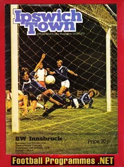 Ipswich Town v Innsbruck 1978 – ECWC