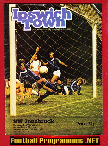 Ipswich Town v Innsbruck 1978 – ECWC