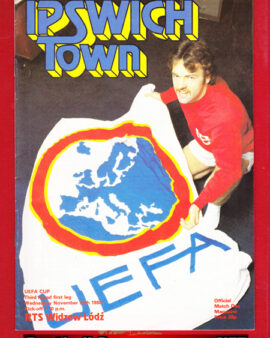 Ipswich Town v Widzew Lodz 1980 - UEFA Cup