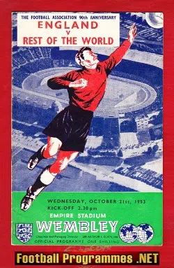 England v Rest Of The World 1953