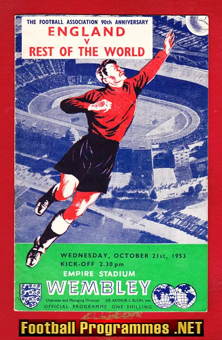 England v Rest Of The World 1953