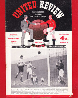 Manchester United v Aston Villa 1953