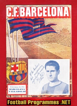 Barcelona v Valladolid 1952 – Spain – Barca