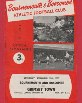Bournemouth v Grimsby Town 1959