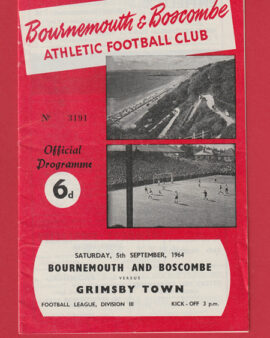 Bournemouth v Grimsby Town 1964