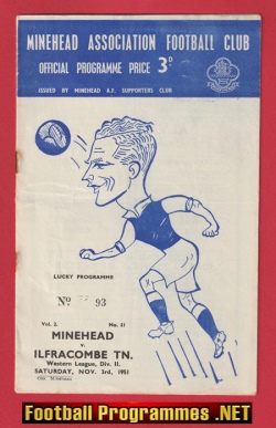 Minehead v Ilfracombe Town 1951