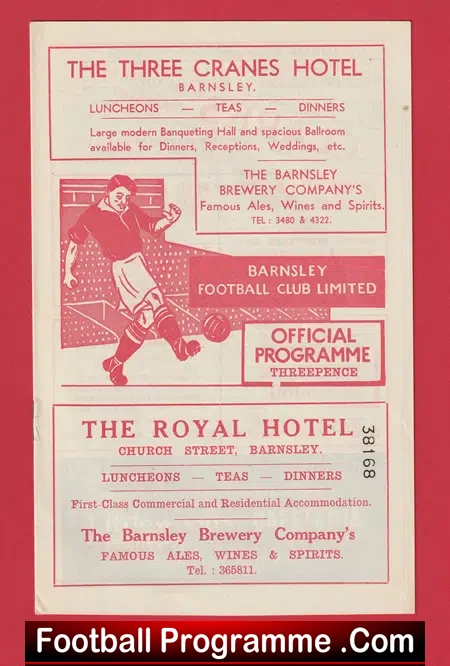 Barnsley v Grimsby Town 1956 – 1950s