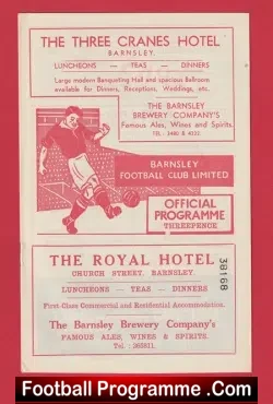 Barnsley v Grimsby Town 1956 – 1950s