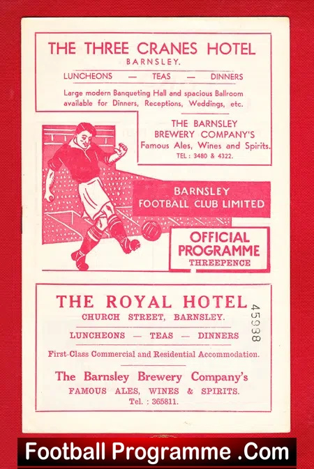Barnsley v Port Vale 1956