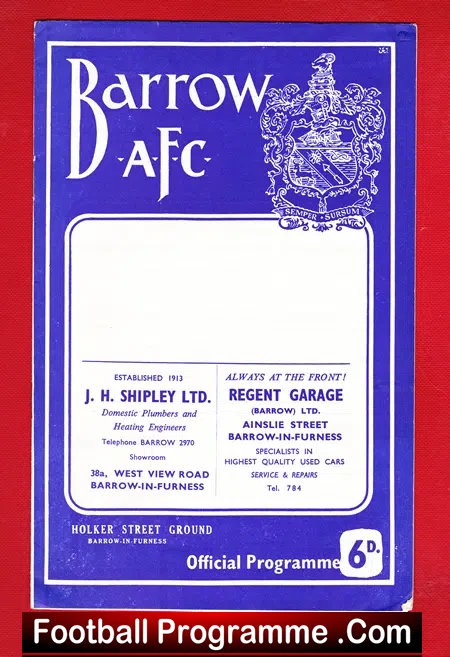 Barrow v Rochdale 1964