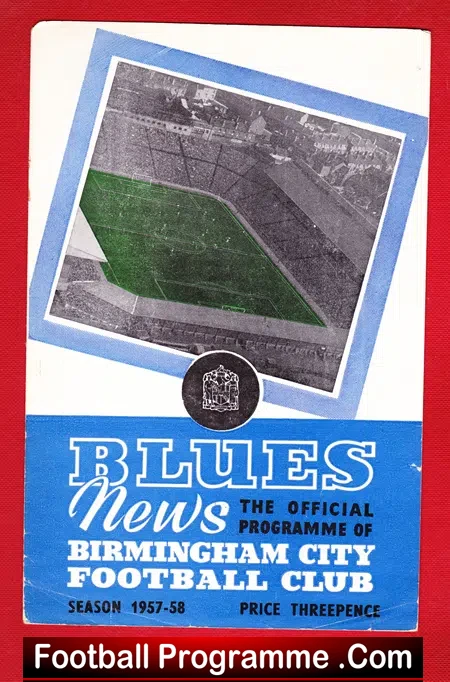 Birmingham City v Sampdoria 1957