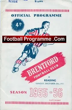 Brentford v Reading 1955