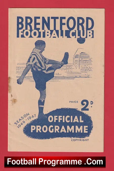 Brentford v Sheffield United 1946 – 1940s