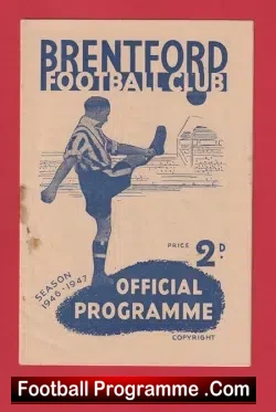 Brentford v Sheffield United 1946 – 1940s