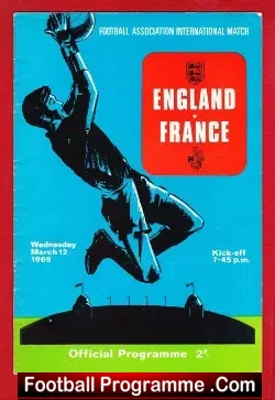 England v France 1969