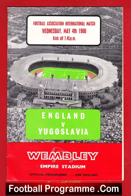 England v Yugoslavia 1966