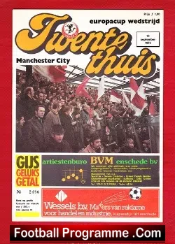 FC Twente v Manchester City 1978 – Holland Netherlands