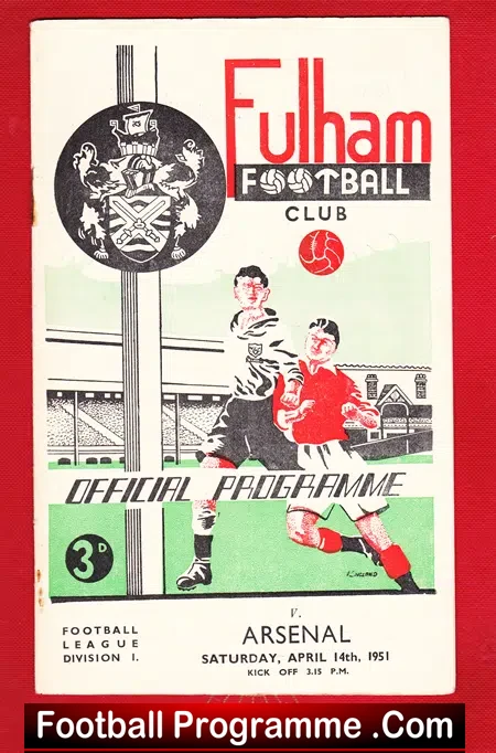 Fulham v Arsenal 1951