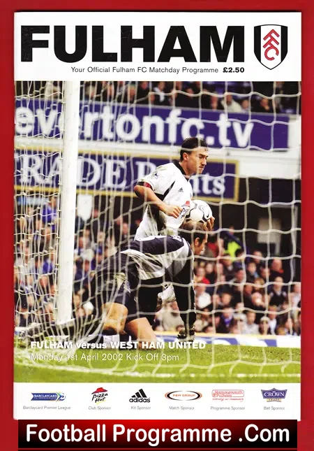 Fulham v West Ham 2002