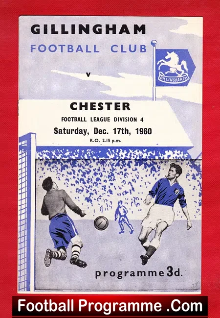 Gillingham v Chester 1960