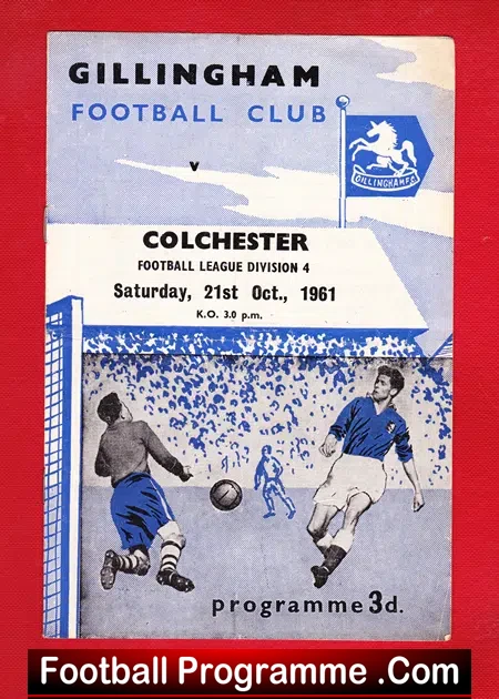Gillingham v Colchester United 1961