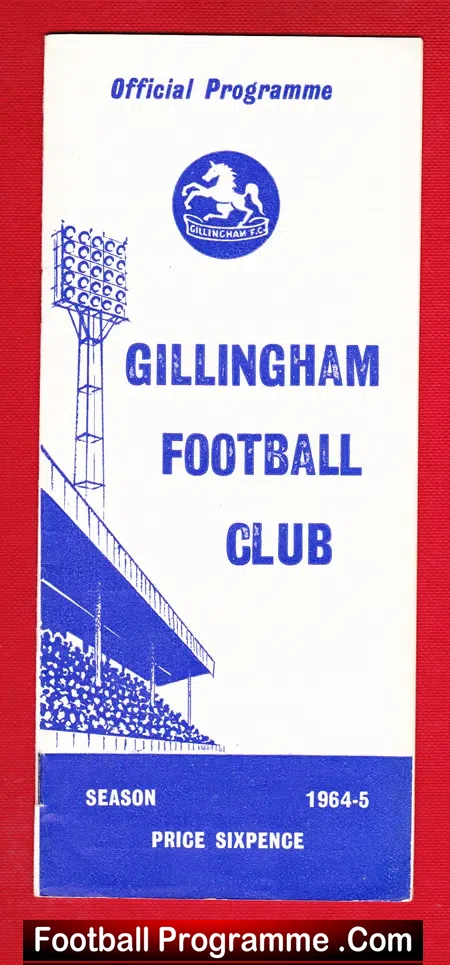 Gillingham v Colchester United 1964