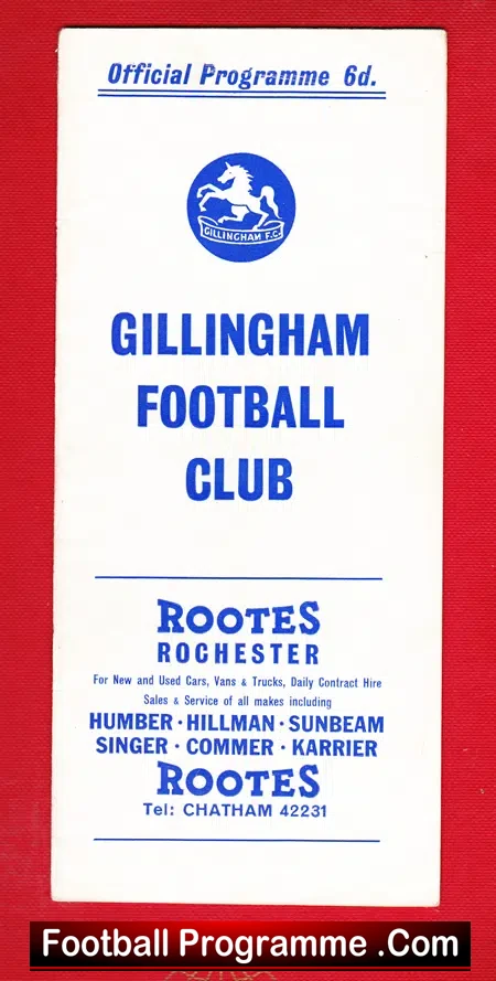 Gillingham v Darlington 1963