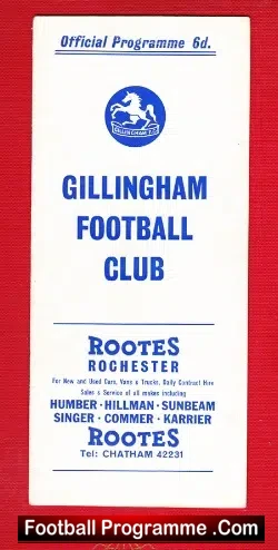 Gillingham v Darlington 1963