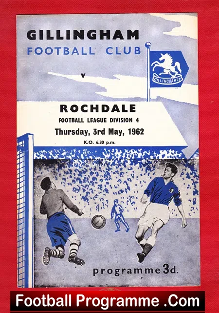 Gillingham v Rochdale 1962