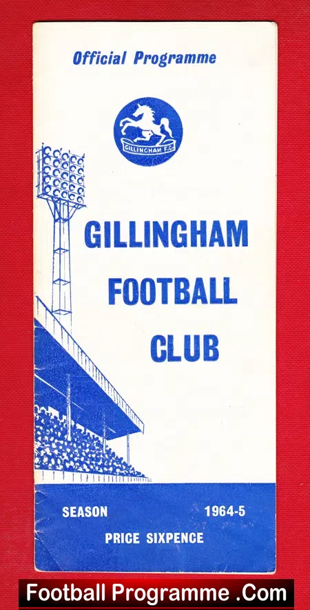 Gillingham v Scunthorpe United 1964