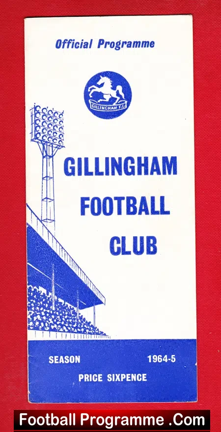 Gillingham v Shrewsbury Town 1964