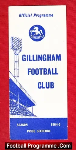 Gillingham v Shrewsbury Town 1964
