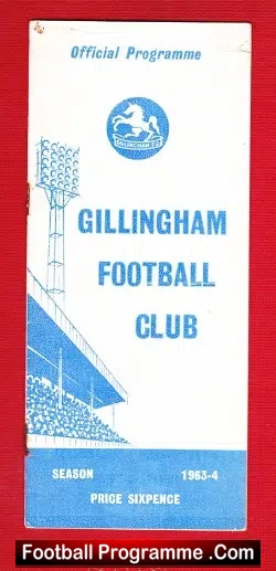 Gillingham v Tranmere Rovers 1964