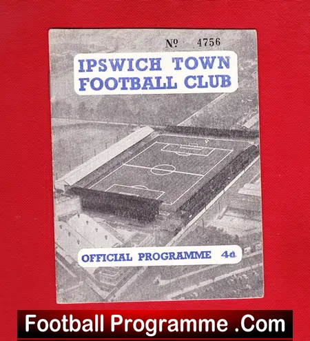 Ipswich Town v Scunthorpe United 1960