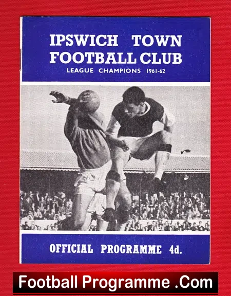 Ipswich Town v Tottenham 1963