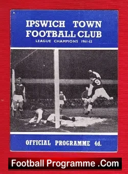 Ipswich Town v Wolves 1964
