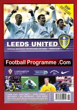 Leeds United v Southampton 2001