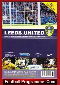 Leeds United v Tottenham 2001