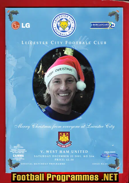Leicester City v West Ham United 2001