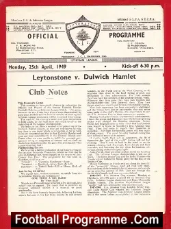 Leytonstone v Dulwich Hamlet 1949