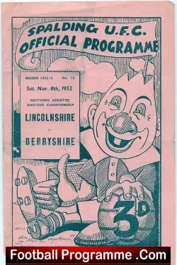 Lincolnshire v Derbyshire 1952