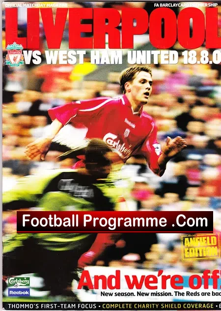 Liverpool v West Ham United 2001