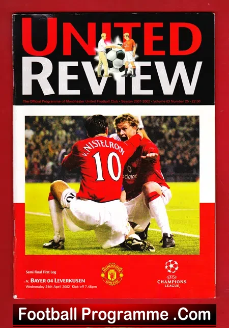 Manchester United v Bayer Leverkusen 2002