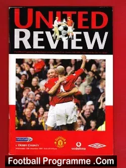 Manchester United v Derby County 2001