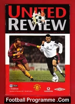 Manchester United v Everton 2001