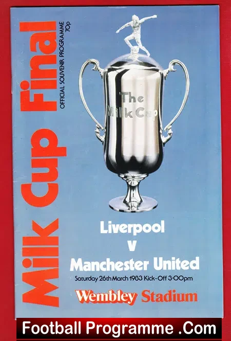 Manchester United v Liverpool 1983 – League Cup Final