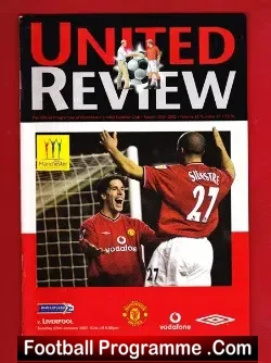 Manchester United v Liverpool 2002