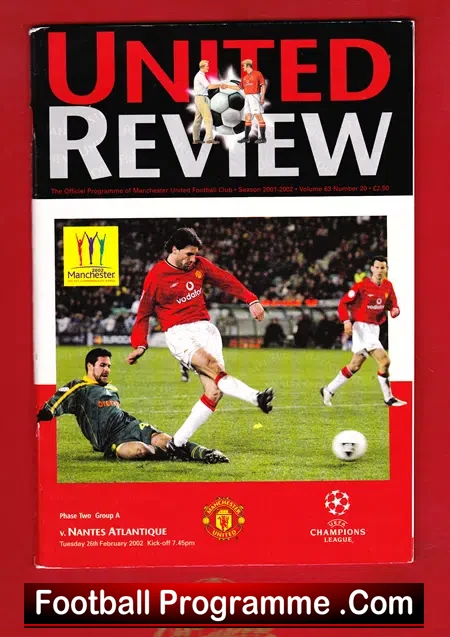 Manchester United v Nantes Atlantique 2002 – France Team