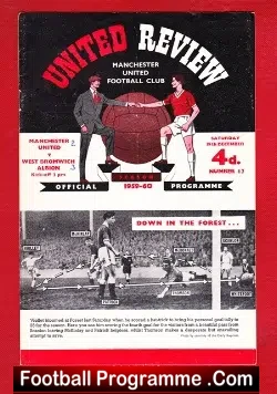 Manchester United v WBA 1959